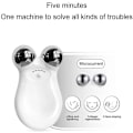 Miniatyrbillede 5 af 8: Genopladelig Ansigt Massager 5 Gears Elektrisk Mikrostrøm 3D EMS Opstramning