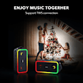 Miniatyrbild 2 av 7: F60 40W Utgång Ström Bluetooth Högtalare med Klass D Förstärkare Utmärkt Bas Prestanda Hifi högtalare
