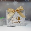Miniatyrbild 4 av 7: God jul present box och påsar med band för inpackning kakor och godis box jul present påsar
