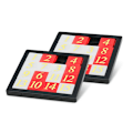 Miniatyrbillede 5 af 7: Sliding Tal Puzzle Huarong Road Brain Teaser IQ Test