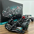Miniatyrbillede 2 af 7: Teknisk F1 42171 1:8 1642PCS W14 E Merchandise Bygge klodser Super Race Bil Samling Model Køretøj Legetøj
