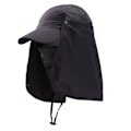 Miniatyrbillede 6 af 8: Fiskeri Kasket Udendørs Sport Vandreture Visor Hat UV Beskytter Ansigt Hals Betræk Fiskeri Sol Beskyttelse Kasket