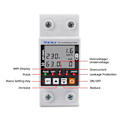 Miniatyrbild 6 av 6: WiFi Smart Earth Läckage Över Under spänning Protector Relä Enhet Switch Breaker