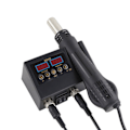 Miniatyrbillede 7 af 11: 2 i 1 Loddestation Digital Display Varm luft pistol svejsning omarbejdning til mobiltelefon BGA SMD PCB IC reparation loddejern værktøj