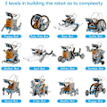 Miniatyrbild 3 av 8: 12 i 1 Science Experiment Solar Robot Toy DIY Building powered Learning  Tool