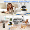 Miniatyrbild 5 av 7: 4-i-1 Cat Leksaker Inomhus Elektrisk Interaktiva Leksaker med Ball och Fjäder Automatisk Chasing Träning Laser Toy USB Uppladdningsbar