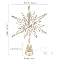 Miniatyrbild 8 av 8: 12,6 tum Creative LED Lights Glitter Jul Tree