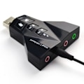 Pikkukuva 2 / 4: 7.1 USB ääni kortti ulkoinen USB ääni kaksoissovitin USB liitäntä 3,5 mm kuuloke mikrofoni
