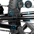 Miniatyrbillede 5 af 7: Cykel hastighed og kadence dobbelt sensor