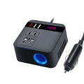 Pikkukuva 1 / 5: Auto Invertteri 150W 12V/24V DC 220V AC savuke sytytin virta syöttö invertteri adapteri