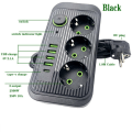 Miniatyrbilde 3 av 6: Elektrisk Socket Med 3 USB Lading For Telefoner 1,8M Forlenger ledning Socket