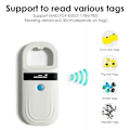 Miniatyrbillede 5 af 6: Pet Scanner Dyr Pet Id Reader Chip Transponder Usb Rfid Håndholdt Mikrochip Scanner
