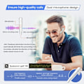 Pikkukuva 7 / 7: Langaton Bluetooth kuulokkeet ENC kaksois mikrofoni kohina poisto & mykistys näppäin,Enappi