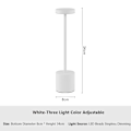 Miniatyrbillede 8 af 10: Simple Touch Sensor LED Bord Lampe Genopladelig Skrivebord Lampe