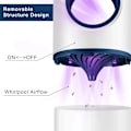 Miniatyrbillede 2 af 8: Elektrisk Fly Bug Myg Insekt Killer LED Lys Trap Kontrol Lampe