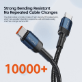 Miniatyrbild 8 av 8: 100W USB C Till Typ C kabel PD snabb laddning laddare kabel data sladd