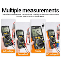 Miniatyrbillede 6 af 6: Digital Ultra-tynd Multimeter Opbevaring Professionel Meter Auto Voltmeter