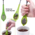 Miniatyrbilde 2 av 7: Te Infuser Innebygd Plunger Sunn Intens Smak Gjenbrukbar Te pose Plast
