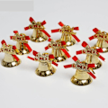 Miniatyrbillede 1 af 7: 9stk jule klokker jule træ vedhæng pynt