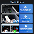 Miniatyrbilde 5 av 6: CarlinKit 5.0 Wireless CarPlay Wireless Android Auto Box 2.4G og 5.8Ghz WiFi BT Auto Connect Plug and Play For Kablet AA CP Cars