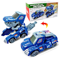 Miniatyrbilde 1 av 8: Automatisk Transform Robot Modell Dinosaur Med Lys Musikk Tidlig Educational Dino Toy