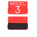 Miniatyrbillede 1 af 4: Center Konsol Navigation Cover Til Tesla Model 3