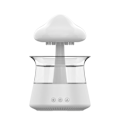 Miniatyrbilde 7 av 7: Regn sky natt lys luftfukter med regnende vann dråpe lyd og 7 farger led lys essensiell olje diffuser aromaterapi