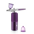 Miniatyrbild 5 av 9: Rosa Mini luft kompressor kit luftborste färg spray pistol luftborste för nagelkonst tatuering hantverk