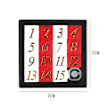 Pikkukuva 6 / 7: Liuku numerot pulma Huarong Road Brain Teaser IQ testi