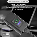 Pikkukuva 5 / 9: Polkupyörä valo 1000LM USB ladattava virta näyttö MTB maasto maantie pyörä etu lamppu