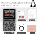 Miniatyrbild 7 av 7: 3,5'' IPS Skärm Flip Handhållen Konsoll Linux System HDMI-kompatibelt TV Utgång