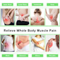 Miniatyrbillede 4 af 7: 4 Modes TENS EMS Muskel Stimulation Kropsmassager Smertelindring 4 Elektrode Pads Elektrostimulator