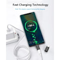 Miniatyrbild 7 av 7: 3 bitar Lightning Kvinna Till USB C Hane Laddare Adapter
