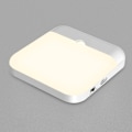 Miniatyrbild 1 av 8: Rörelse Sensor Led Ljus Usb Laddning Fyrkantig Lampa för sovrum Kök trappa Kallrum Klädskåp Skåp Belysning