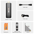 Miniatyrbillede 5 af 5: Mini TV Stick Android12 Allwinner H618 Quad Core Cortex A53 Support 8K Video 4K Wifi6 BT Voice Remote Smart TV Box