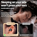 Pikkukuva 6 / 7: Näkymätön Sleep Langaton Kuulokkeet TWS Bluetooth 5.3 Kuulokkeet Piilotetut nappikuulokkeet IPX5 Vedenpitävä melu Vaimennus Urheilu kuulokkeet