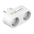 Miniatyrbild 6 av 8: 2 In 1 WiFi Smart Plug Dual Outlet EU Smart Socket Remote Voice Control Support Alexa Google Home