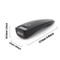 Miniatyrbillede 6 af 6: Mini Stregkode Scanner USB Kablet/Bluetooth/ 2,4G Trådløs