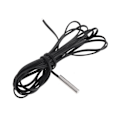 Miniatyrbilde 1 av 7: 150cm NTC 10K Ohm 1% 3435 Termistor Temperatur Sensor Sylinder Probe 1,5m Wire 87HB