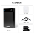 Pikkukuva 7 / 7: Peli HDD Retro peli konsoli 40000 pelillä PS4/PS3/PS2/WII/WIIU Kannettava HDD PC/Llaptopille