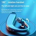Pikkukuva 8 / 8: Langattomat kuulokkeet mikrofonilla kaikkiin älypuhelimiin, hands-free urheilu kuulokkeet Bluetooth liitännällä