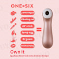 Miniatyrbild 5 av 7: Pro 2+ Sugande Vibratorer G punkt Par Silicon Vibration nipple Sucker sex leksaker för kvinna