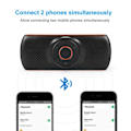Pikkukuva 4 / 6: Langaton Bluetooth-yhteensopiva auto sarja sarja Handsfree kaiutin Multipoint Aurinko Visiiri kaiutin