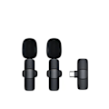 Miniatyrbild 7 av 11: Trådlös Lavalier Mikrofon Bärbar Ljud Video Inspelning Mini Mic för iPhone Android Live Broadcast Gaming Phone Mic