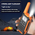 Miniatyrbillede 8 af 9: 2 pieces Mini Walkie Talkie PMR FRS Lang Range Genopladelig Bærbar Børn Two Way Radio