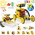 Miniatyrbild 7 av 8: 12 i 1 Science Experiment Solar Robot Toy DIY Building powered Learning  Tool