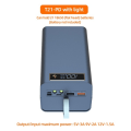 Miniatyrbillede 3 af 10: Lommelygte Batteri Oplader Boks Power Bank Holder DIY Shell Etuiet