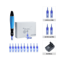 Miniatyrbillede 7 af 7: Trådløs Microneedling Pen med 12stk patron Kit Derma Pen