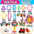 Miniatyrbild 7 av 10: Barn Big Size Plus Magnetisk Byggnadsblock för Barn Designer Konstruktör Set leksaker