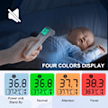 Miniatyrbild 5 av 5: Termometer Infraröd Digital LCD Kroppen Mätning Panna Öra Icke-kontakt